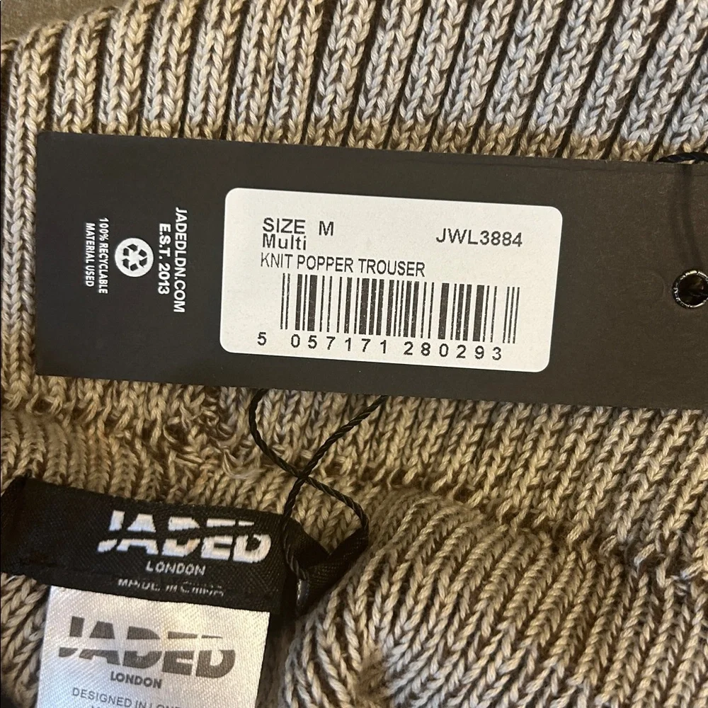 Jaded London Plated Popper Trousers - Picture 11 of 11